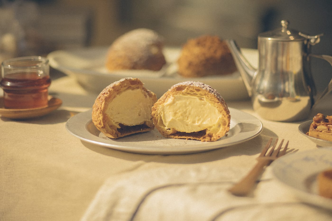 窯焼きシュークリーム / Choux à la crème