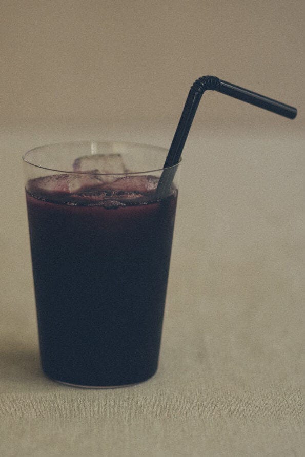 Jus de raisin rouge