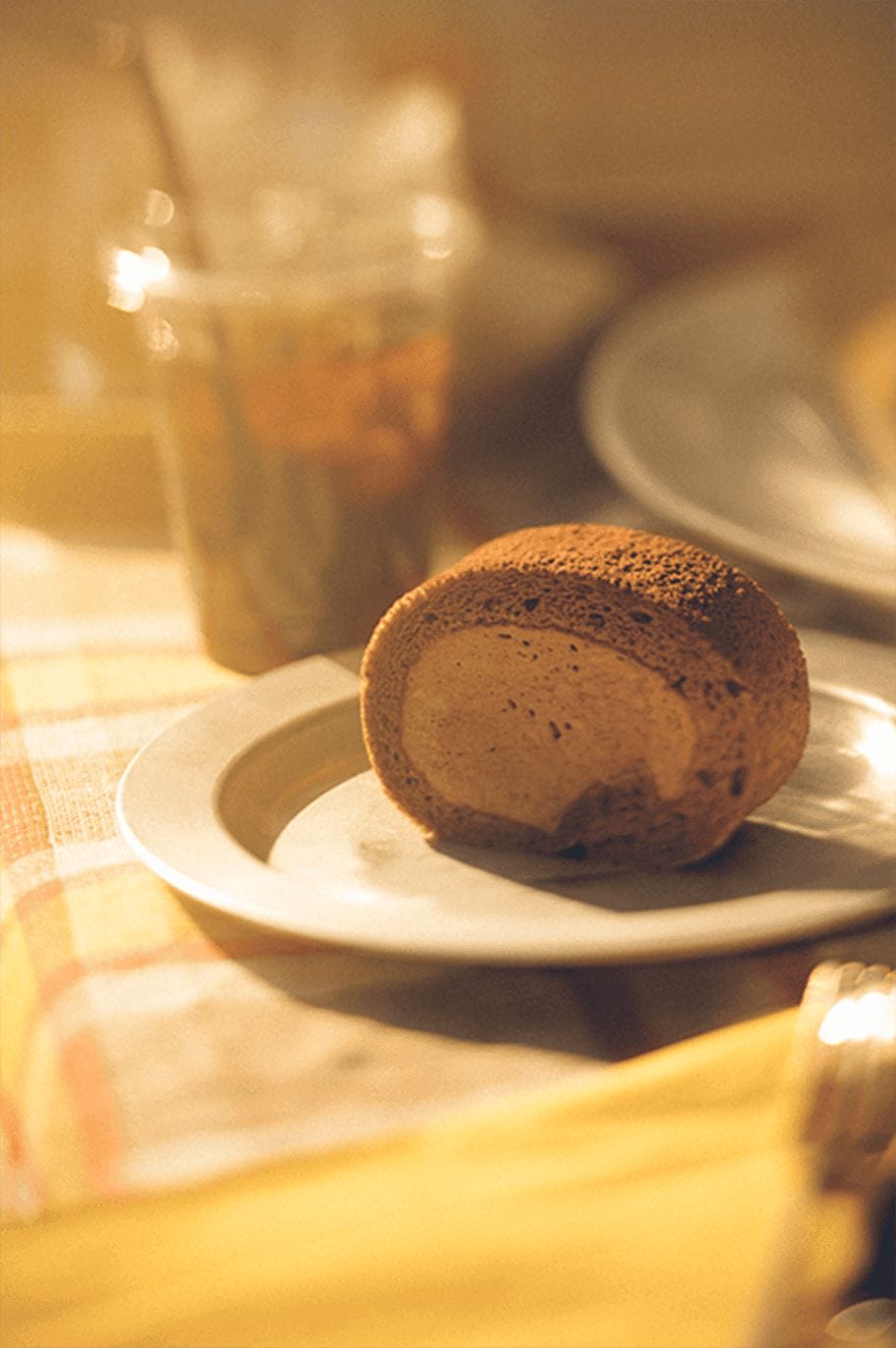 ショコラロールケーキ / Gâteau roulé au chocolat