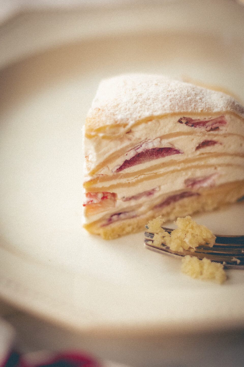 苺のミルクレープ / Mille-feuille aux fraises