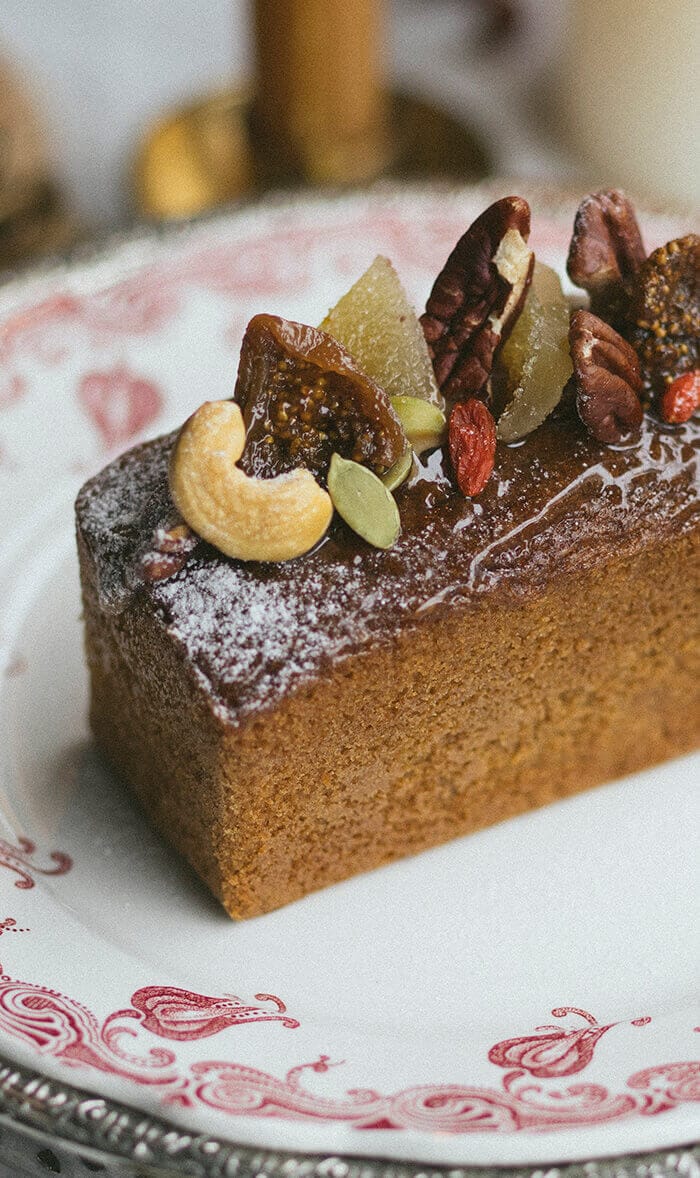 Gâteau gingembre sucre brun et rhum