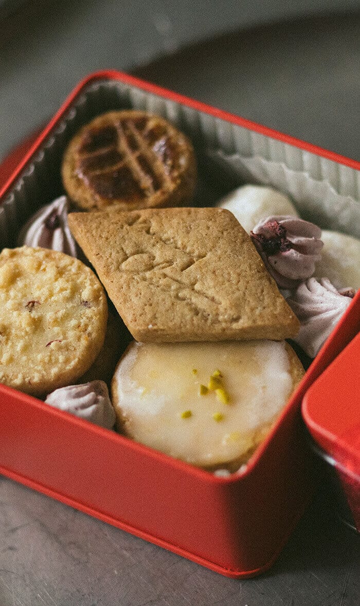 Boîte à biscuits de Noël Parade